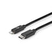 Nedis Lightning Cable - USB 2.0, Apple Lightning 8-Pin, USB-C Male, Black - Envelope