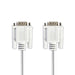 Nedis Serial Cable - D-SUB 9-Pin Male, D-SUB 9-Pin Male, Nickel Plated, Ivory - Polybag