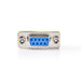 Nedis Serial Adapter - Adapter, D-SUB 9-Pin Female, D-SUB 9-Pin Female, Metal - Envelope