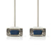 Nedis VGA Cable - VGA Male, VGA Male, Nickel Plated, Ivory - Polybag