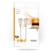 Nedis VGA Cable - VGA Male, VGA Male, Nickel Plated, Ivory - Polybag