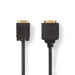 Nedis VGA Cable - VGA Male, 2x VGA Female, Gold Plated, Black - Polybag