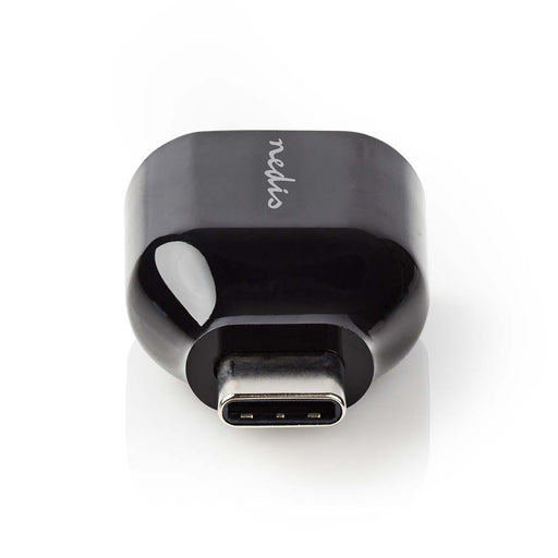 Nedis USB Adapter - USB 3.2 Gen 1, USB-C Male, USB-A Female, Black - Polybag