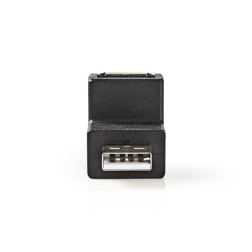 Nedis USB-A Adapter - USB 2.0, USB-A Male, USB-A Female, Black - Box