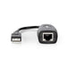 Nedis Active USB Cable - USB 1.1, USB-A Male, RJ45 Female, Copper - Envelope