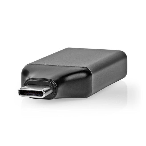 Nedis USB Adapter - USB 3.2 Gen 1, USB-C Male, DisplayPort Female, Black / Grey - Envelope