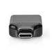 Nedis USB Adapter - USB 3.2 Gen 1, USB-C Male, HDMI Female, Black / Grey - Envelope