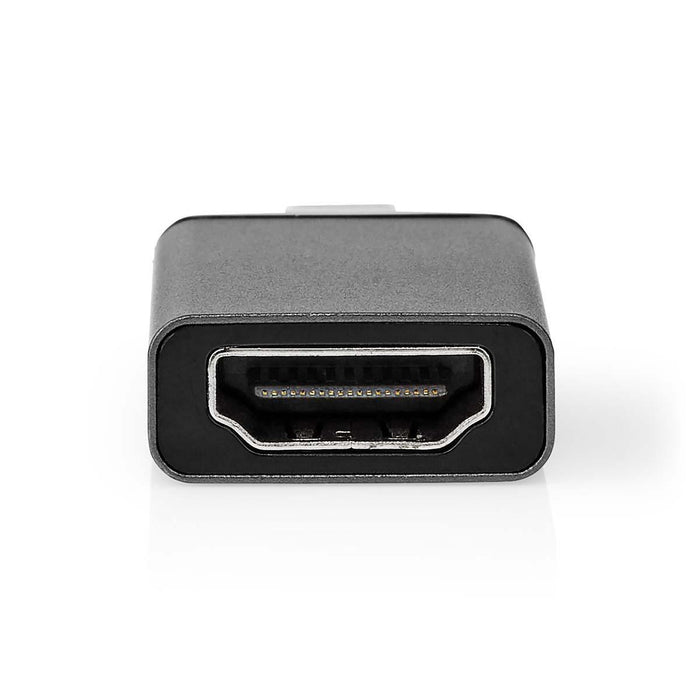 Nedis USB Adapter - USB 3.2 Gen 1, USB-C Male, HDMI Female, Black / Grey - Envelope