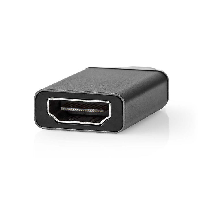 Nedis USB Adapter - USB 3.2 Gen 1, USB-C Male, HDMI Female, Black / Grey - Envelope