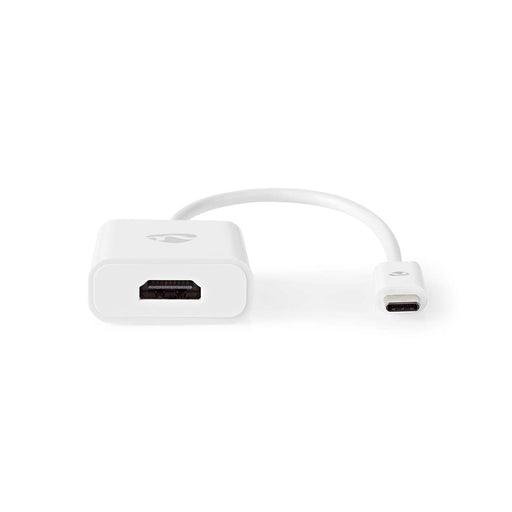 Nedis USB Adapter - USB 3.2 Gen 1, USB-C Male, HDMI Female, White - Polybag