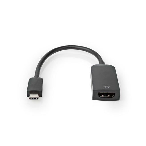 Nedis USB Adapter - USB 3.2 Gen 1, USB-C Male, HDMI Female, Black - Polybag