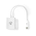 Nedis USB Adapter - USB 3.2 Gen 1, USB-C Male, VGA Female, White - Polybag