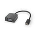 Nedis USB Adapter - USB 3.2 Gen 1, USB-C Male, VGA Female, Black - Polybag