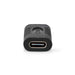 Nedis USB Adapter - USB 3.2 Gen 2, USB-C Female, USB-C Female, Black - Polybag