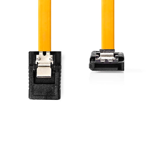 Nedis SATA Cable - 6 Gbps, SATA 7-Pin Female, SATA 7-Pin Female, Yellow - Envelope