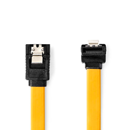 Nedis SATA Cable - 6 Gbps, SATA 7-Pin Female, SATA 7-Pin Female, Yellow - Envelope