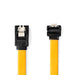 Nedis SATA Cable - 6 Gbps, SATA 7-Pin Female, SATA 7-Pin Female, Yellow - Envelope