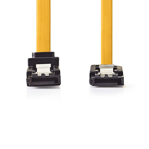 Nedis SATA Cable - 6 Gbps, SATA 7-Pin Female, SATA 7-Pin Female, Yellow - Polybag