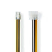 Nedis Internal Power cable - Molex Male, PCI Express Male, Gold Plated, Black / Yellow - Envelope