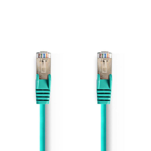 Nedis CAT5e Cable - SF/UTP, RJ45 Male, RJ45 Male, Green - Polybag