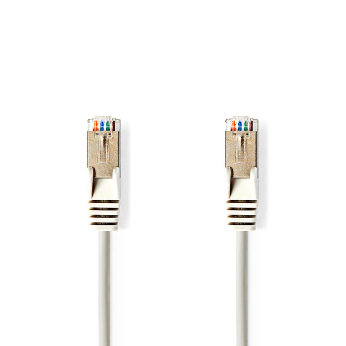 Nedis CAT5e Cable - SF/UTP, RJ45 Male, RJ45 Male, Grey - Envelope