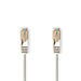 Nedis CAT5e Cable - SF/UTP, RJ45 Male, RJ45 Male, Grey - Envelope