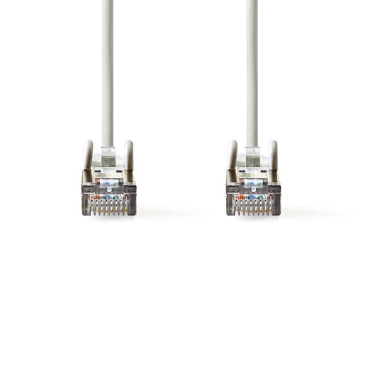 Nedis CAT5e Cable - SF/UTP, RJ45 Male, RJ45 Male, Grey - Polybag