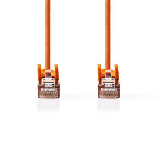 Nedis CAT5e Cable - SF/UTP, RJ45 Male, RJ45 Male, Orange - Polybag