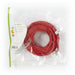 Nedis CAT5e Cable - SF/UTP, RJ45 Male, RJ45 Male, Red - Polybag