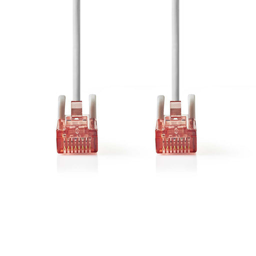 Nedis CAT6 Cable - RJ45 Male, RJ45 Male, U/UTP, Grey - Polybag