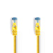 Nedis CAT6a Cable - SF/UTP, RJ45 Male, RJ45 Male, Yellow - Polybag