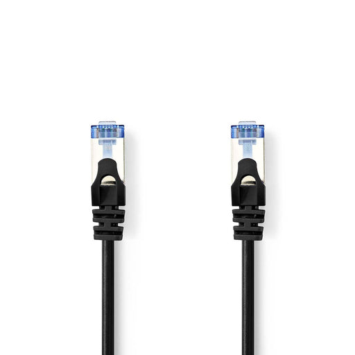 Nedis CAT6a Cable - S/FTP, RJ45 Male, RJ45 Male, Black - Polybag