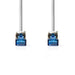 Nedis CAT6a Cable - S/FTP, RJ45 Male, RJ45 Male, Grey - Polybag