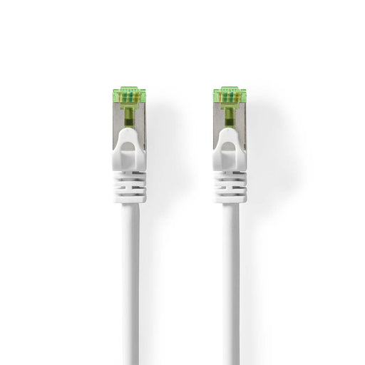 Nedis CAT7 Cable - S/FTP, RJ45 Male, RJ45 Male, White - Envelope