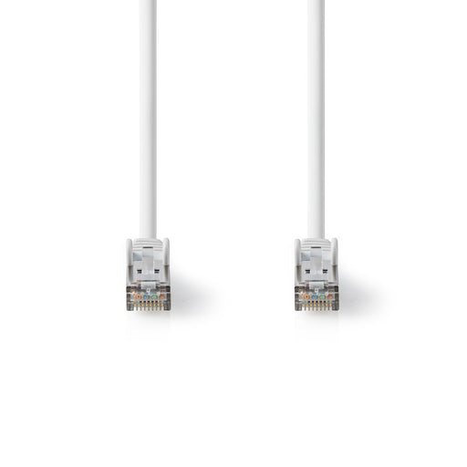 Nedis Cat 8.1 Cable - S/FTP, RJ45 Male, RJ45 Male, White - Polybag