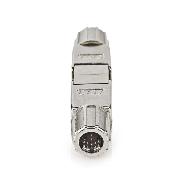 Nedis Network Coupler - CAT7, Shielded, RJ45 Female, Metal - Envelope