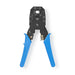 Nedis Crimp pliers - CAT5 / CAT5e / CAT6 / CAT6a / RJ10 / RJ11 / RJ45, Cutting / Plier / Stripping, ABS / Steel, ABS / Steel - Blue