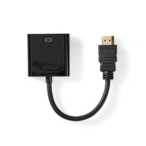 Nedis HDMI Cable - HDMI Connector, VGA Female, 1080p, Black - Tag