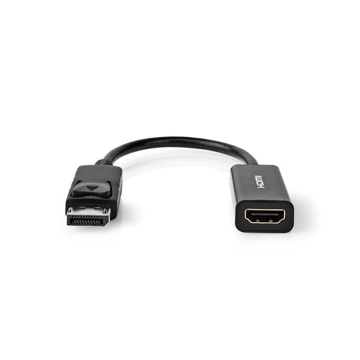 Nedis DisplayPort Cable - DisplayPort Male, HDMI Output, 4K@30Hz, Black - Tag