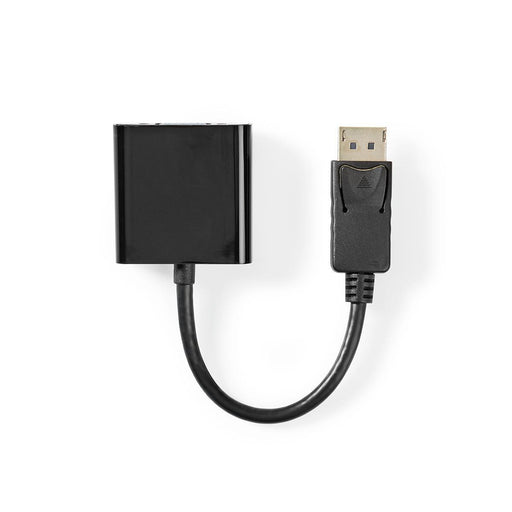 Nedis DisplayPort Adapter - DisplayPort Male, VGA Female, 1080p, Black - Tag