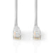 Nedis CAT5e Cable - U/UTP, RJ45 Male, RJ45 Male, White - Tag