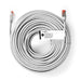 Nedis CAT6 Cable - RJ45 Male, RJ45 Male, S/FTP, Grey - Tag