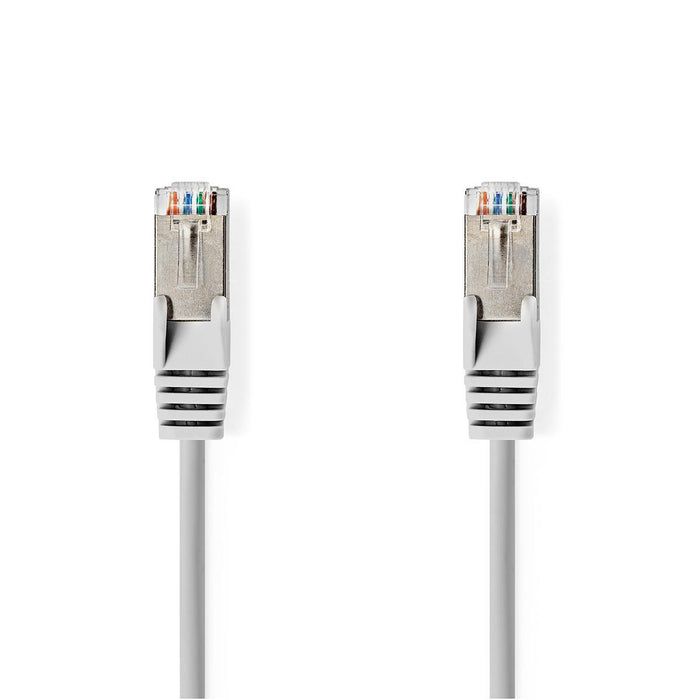 Nedis CAT6a Cable - SF/UTP, RJ45 Male, RJ45 Male, Grey - Tag