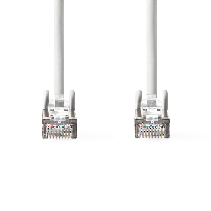 Nedis CAT6a Cable - SF/UTP, RJ45 Male, RJ45 Male, White - Tag