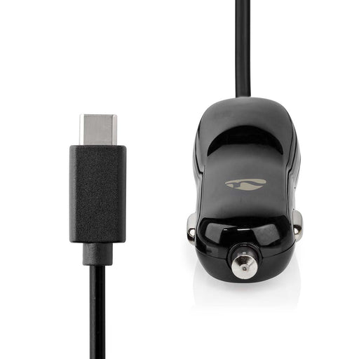 Nedis Car Charger - 1x 3,0 A, Number of outputs: 1, USB-C (Fixed) Cable, 15 W - Single Voltage Output