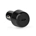 Nedis Car Charger - 30 W, 2.0 / 3.0 A, Number of outputs: 1, Port type: USB-C - Automatic Voltage Selection