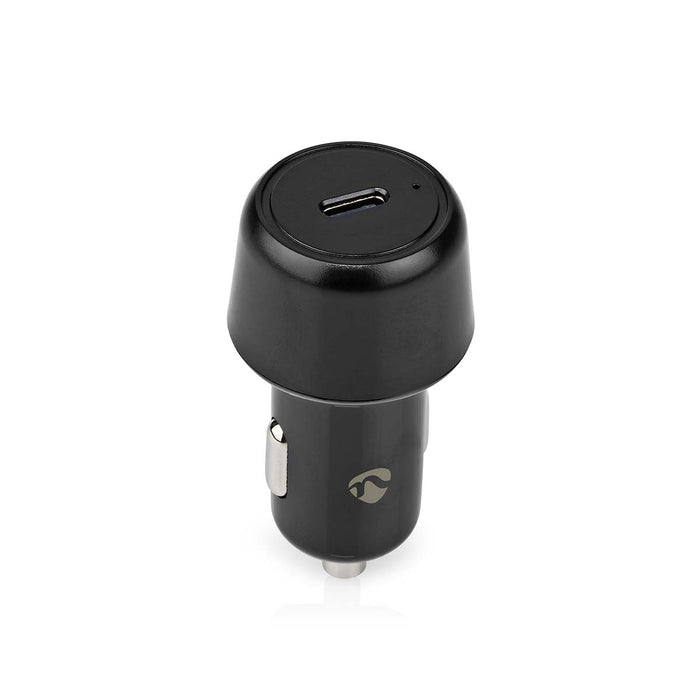 Nedis Car Charger - 30 W, 2.0 / 3.0 A, Number of outputs: 1, Port type: USB-C - Automatic Voltage Selection