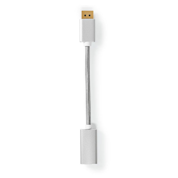 Nedis DisplayPort Cable - DisplayPort Male, HDMI Output, 4K@60Hz, Silver - Cover Window Box