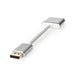 Nedis DisplayPort Cable - DisplayPort Male, DVI-D 24+1-Pin Female, 1080p, Silver - Cover Window Box