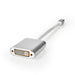 Nedis Mini DisplayPort Cable - DisplayPort 1.2, Mini DisplayPort Male, DVI-D 24+1-Pin Female, Silver - Cover Window Box